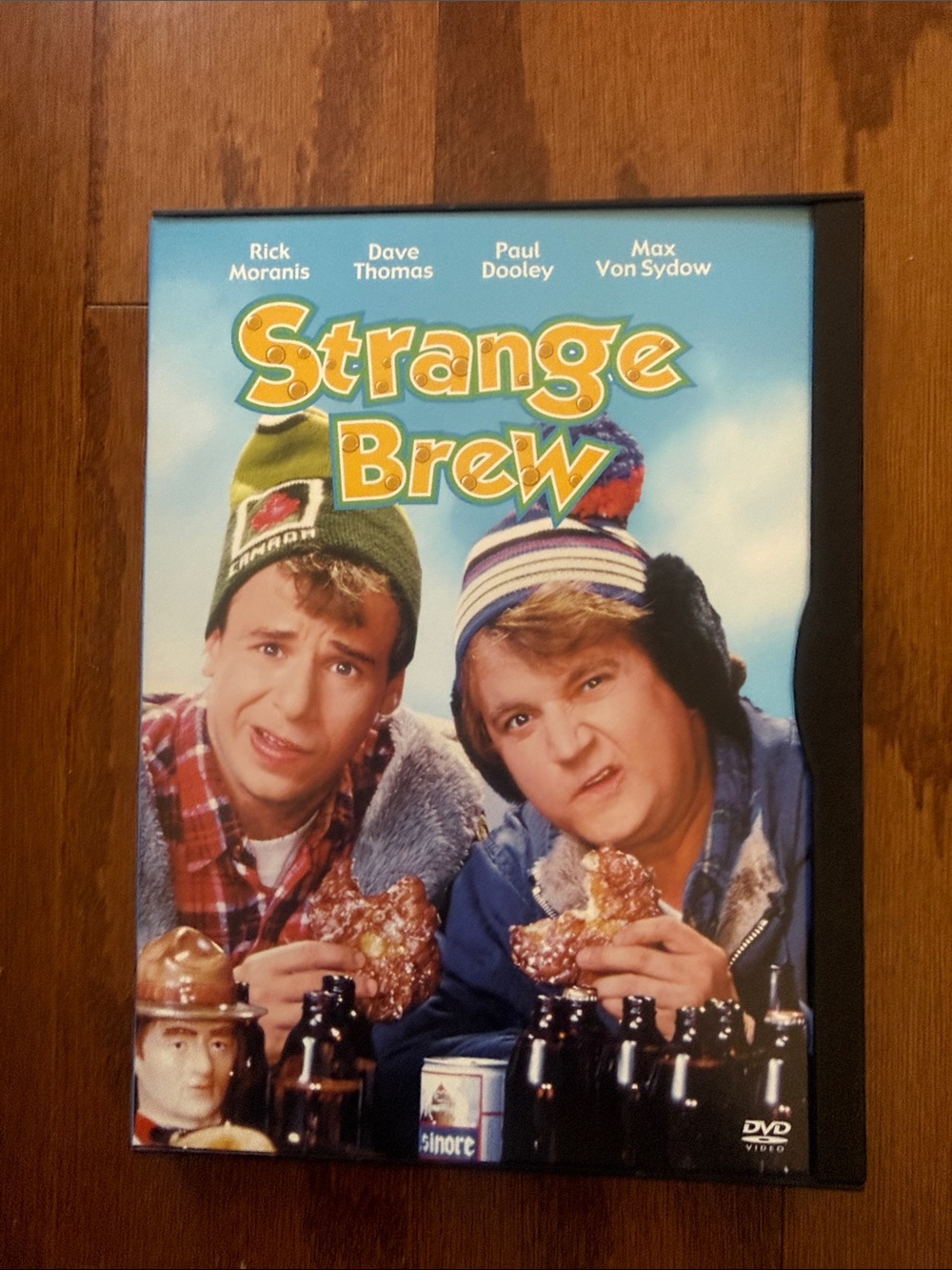 Strange Brew DVD 2002 Rick Moranis Dave Thomas SCTV Comedy Snap Case